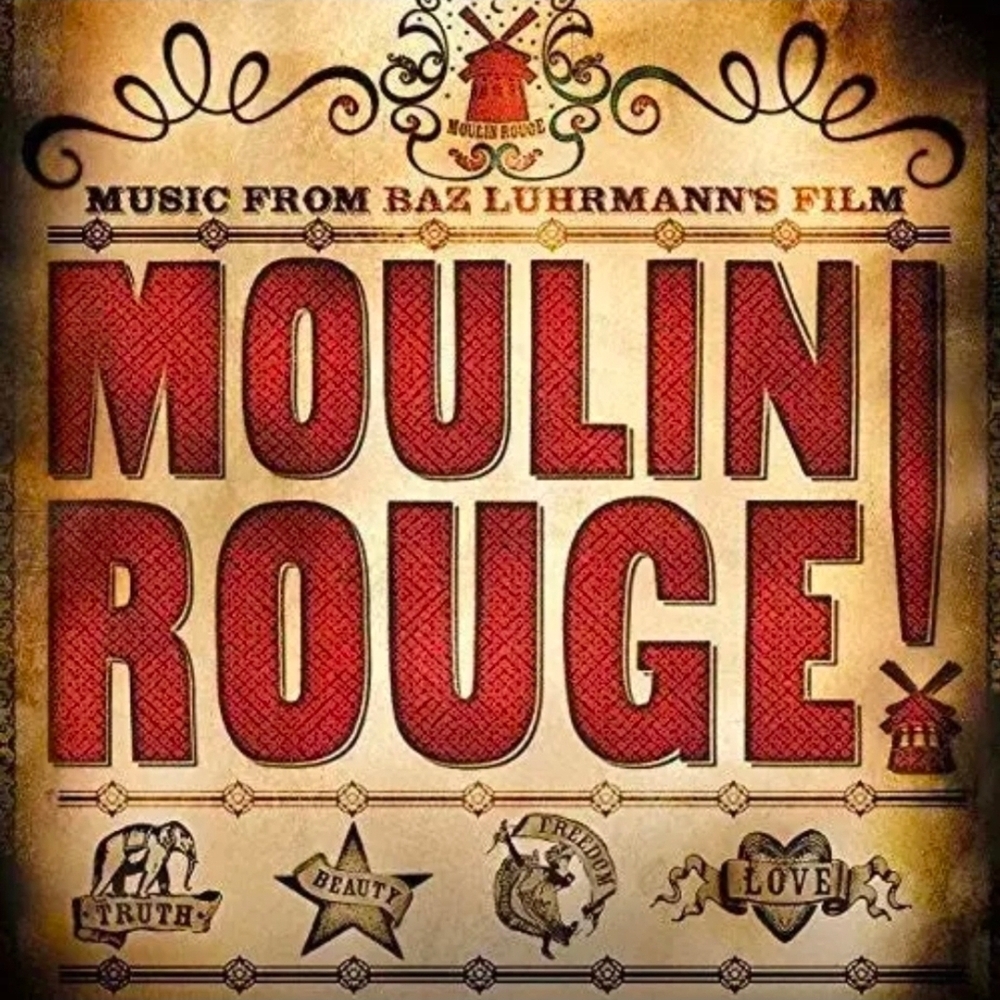 Moulin Rouge Vinyl Record - Red Cover